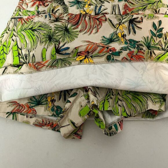 Attyre stretch skort, tropical leaf print with pockets. Sz 12 Never worn - Picture 4 of 7